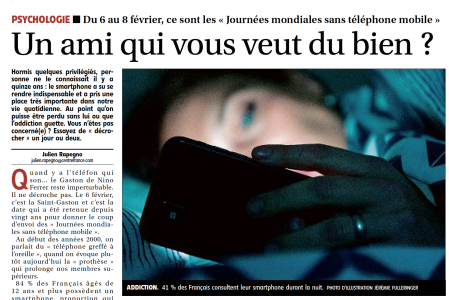 Journée sans smartphone